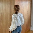 New Hollow Out Vintage Casual Elegant Tops Women Shirts