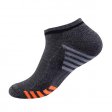 1 Pcs Men's Low Cut Ankle Socks Cushioned Running Sports Sock - Grey