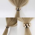 1 Pcs Imitation Pearls Hair Accessories Hair Band - Black